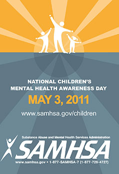 SAMHSA's National Children's Mental Health Awareness Day poster